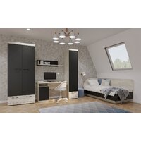 Стол Памир ПКС-12 (крафт белый/антрацит) - Превью изображения №4 — Интернет-магазин Time-Shop