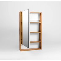  Viant Шкаф с зеркалом Мальта 50 VMAL50-ZSH - Превью изображения №3 — Интернет-магазин Time-Shop