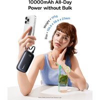 Внешний аккумулятор Baseus EnerFill FC21 Qpow 3 Ultra 10000mAh 22.5W (черный) - Превью изображения №4 — Интернет-магазин Time-Shop
