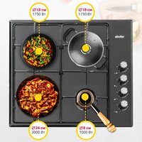 Варочная панель Simfer H60Q40B470 - Превью изображения №4 — Интернет-магазин Time-Shop