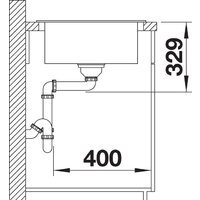 Кухонная мойка Blanco Elon XL 8 S (белый) - Превью изображения №6 — Интернет-магазин Time-Shop