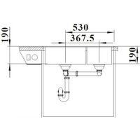 Кухонная мойка Blanco Legra 8 526223 (черный) - Превью изображения №4 — Интернет-магазин Time-Shop