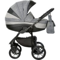 Универсальная коляска Indigo indigo (2 в 1, In 07, черный) - Превью изображения №2 — Интернет-магазин Time-Shop