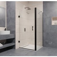 RGW PA-36-B 41083680-014 80x100 (черный/прозрачное стекло)