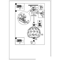 Подвесная люстра Eglo Roccaforte 97854 - Превью изображения №5 — Интернет-магазин Time-Shop