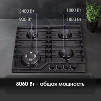 Варочная панель Zigmund & Shtain G 22.6 B - Превью изображения №3 — Интернет-магазин Time-Shop