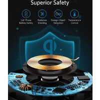 Беспроводное зарядное Anker 313 Wireless Charger Pad A2503 (черный) - Превью изображения №3 — Интернет-магазин Time-Shop