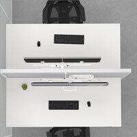 Кронштейн для монитора Fellowes Eppa Dual Crossbar Monitor Arm (белый) - Превью изображения №4 — Интернет-магазин Time-Shop