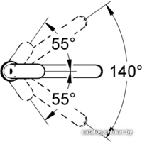 Смеситель Grohe Eurosmart Cosmopolitan 30193000 - Превью изображения №3 — Интернет-магазин Time-Shop