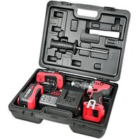 Ударная дрель-шуруповерт M7 DH-101A (с 2-мя АКБ, кейс) - Превью изображения №2 — Интернет-магазин Time-Shop