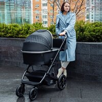 Универсальная коляска Sweet Baby Ricci 2 в 1 (черный) - Превью изображения №22 — Интернет-магазин Time-Shop