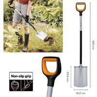 Лопата штыковая прямая Fiskars 1066730 - Превью изображения №5 — Интернет-магазин Time-Shop