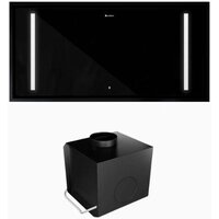 Кухонная вытяжка Globalo Zenara 100.1 Black + Turbina TW 2.1 - Превью изображения №3 — Интернет-магазин Time-Shop
