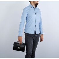 Мужская сумка Francesco Molinary 513-4854-003-BLK - Превью изображения №2 — Интернет-магазин Time-Shop