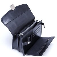 Мужская сумка Francesco Molinary 513-4854-003-BLK - Превью изображения №4 — Интернет-магазин Time-Shop