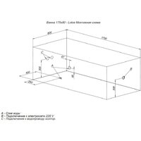 Ванна Aquanet Lotos 175x80 - Превью изображения №19 — Интернет-магазин Time-Shop