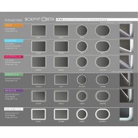  Алмаз-Люкс Зеркало Oslo 60s-1 - Превью изображения №9 — Интернет-магазин Time-Shop