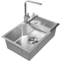 Кухонная мойка Avina HM6548 S (нержавеющая сталь) - Превью изображения №4 — Интернет-магазин Time-Shop