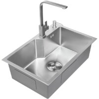 Кухонная мойка Avina HM6548 S (нержавеющая сталь) - Превью изображения №3 — Интернет-магазин Time-Shop