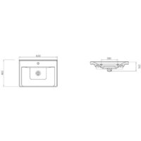  Гамма Тумба с умывальником Р25оФ8/1-У65 Сава-2065 - Превью изображения №4 — Интернет-магазин Time-Shop