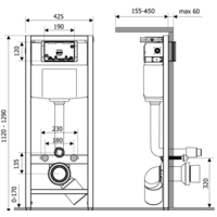 Инсталляция для унитаза Lavinia Boho Relfix 38010020 - Превью изображения №2 — Интернет-магазин Time-Shop