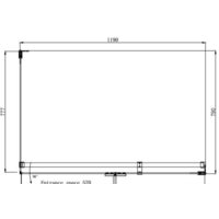 Душевой уголок Ambassador Abner 10011103R 120х80 - Превью изображения №10 — Интернет-магазин Time-Shop