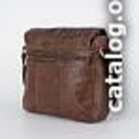 Сумка через плечо Poshete 253-1311-1-DBW (коричневый) - Превью изображения №3 — Интернет-магазин Time-Shop