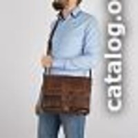 Сумка через плечо Poshete 253-1311-1-DBW (коричневый) - Превью изображения №2 — Интернет-магазин Time-Shop