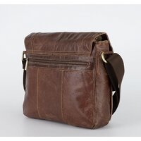 Сумка через плечо Poshete 253-1311-1-DBW (коричневый) - Превью изображения №12 — Интернет-магазин Time-Shop