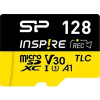 Карта памяти Silicon-Power Inspire microSDXC SP128GBSTXLA2V1NSP 128GB (с адаптером) - Превью изображения №2 — Интернет-магазин Time-Shop