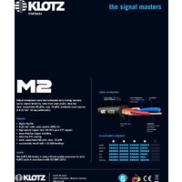 Кабель Klotz M2K1FM0750 (7.5 м) - Превью изображения №4 — Интернет-магазин Time-Shop