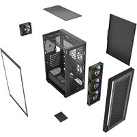 Корпус Powercase ByteFlow V2 CBFB-A4-V2 - Превью изображения №8 — Интернет-магазин Time-Shop