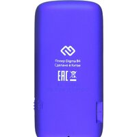 Плеер MP3 Digma B4 8GB (синий) - Превью изображения №3 — Интернет-магазин Time-Shop