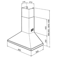 Кухонная вытяжка Smeg KSED95PE - Превью изображения №2 — Интернет-магазин Time-Shop