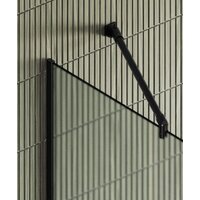 Душевая стенка MaybahGlass 195x89 MGD-690-6у (сатин стекло/черный) - Превью изображения №2 — Интернет-магазин Time-Shop