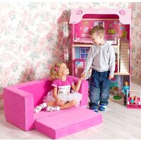 Бескаркасный диван Paremo Классик PCR316-05 (розовый) - Превью изображения №4 — Интернет-магазин Time-Shop