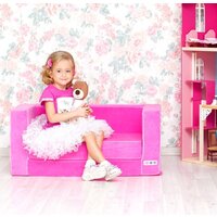 Бескаркасный диван Paremo Классик PCR316-05 (розовый) - Превью изображения №3 — Интернет-магазин Time-Shop