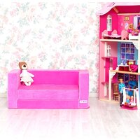 Бескаркасный диван Paremo Классик PCR316-05 (розовый) - Превью изображения №6 — Интернет-магазин Time-Shop