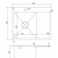 Кухонная мойка Mixline Pro 551875 левый (сатин, с сифоном) - Превью изображения №4 — Интернет-магазин Time-Shop