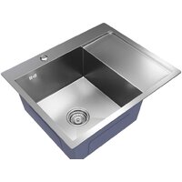 Кухонная мойка Mixline Pro 551875 левый (сатин, с сифоном) - Превью изображения №2 — Интернет-магазин Time-Shop