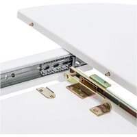 Кухонный стол Мебель Импэкс Leset Капри (белый/стекло белое) - Превью изображения №6 — Интернет-магазин Time-Shop