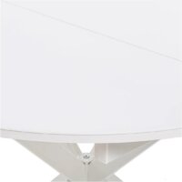 Кухонный стол Мебель Импэкс Leset Капри (белый/стекло белое) - Превью изображения №4 — Интернет-магазин Time-Shop