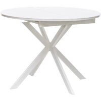 Мебель Импэкс Leset Капри (белый/стекло белое)