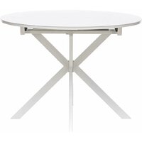 Кухонный стол Мебель Импэкс Leset Капри (белый/стекло белое) - Превью изображения №2 — Интернет-магазин Time-Shop