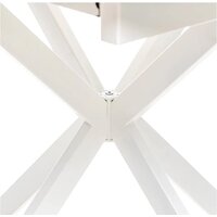 Кухонный стол Мебель Импэкс Leset Капри (белый/стекло белое) - Превью изображения №8 — Интернет-магазин Time-Shop