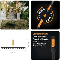 Грабли зубчатые Fiskars 1080677 - Превью изображения №3 — Интернет-магазин Time-Shop