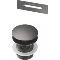 Deante Titanium KYY D10B (с декоративной накладкой перелива)