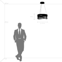 Припотолочная люстра Lightstar Helio 703143 - Превью изображения №5 — Интернет-магазин Time-Shop