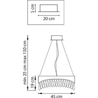 Припотолочная люстра Lightstar Helio 703143 - Превью изображения №6 — Интернет-магазин Time-Shop