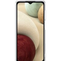 Чехол для телефона Samsung Silicone Cover для Galaxy A12 (белый) - Превью изображения №3 — Интернет-магазин Time-Shop